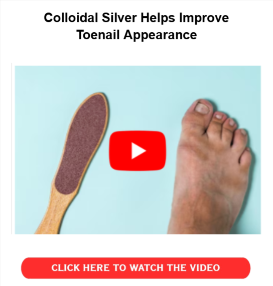 Colloidal Silver Helps Improve Toenail Appearance - Help