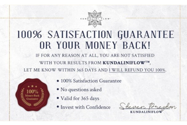 KundaliniFlow Guarantee
