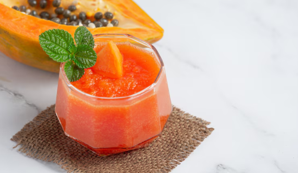 Papaya Recipe for Weight Loss Image.