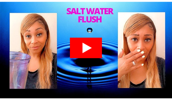 Salt Water Flush Recipe