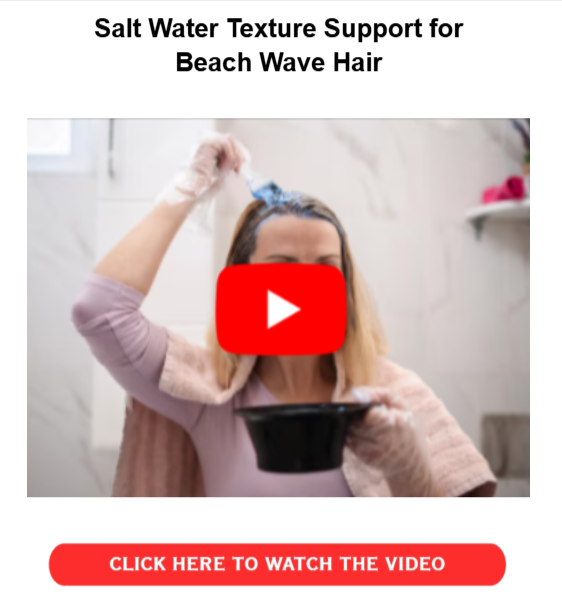 Salt Water Hack for Hair - Support