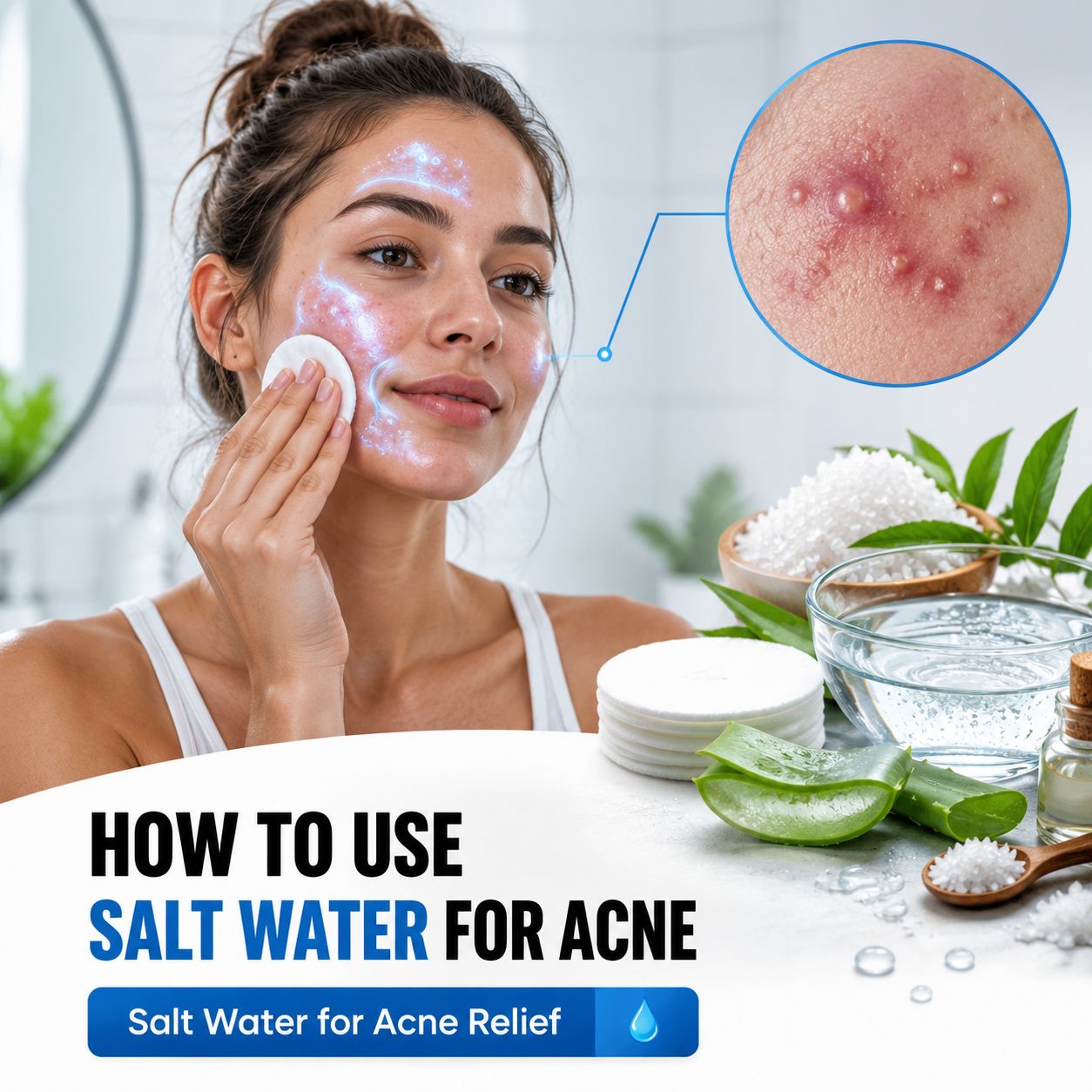 Salt Water for Acne - 1