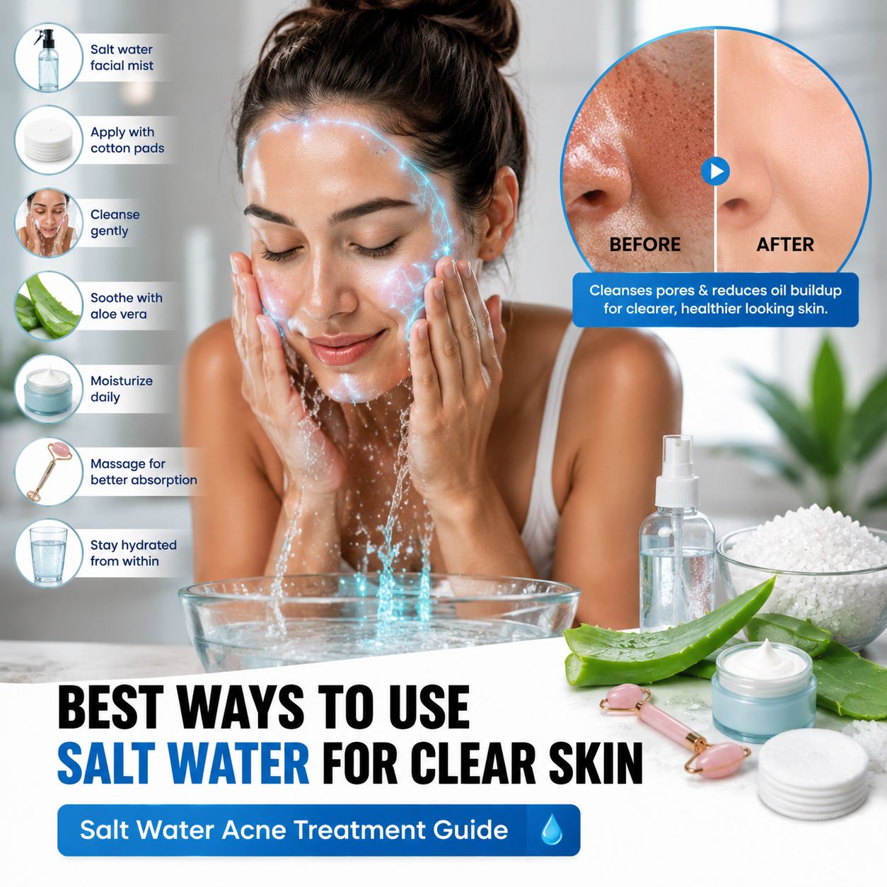 Salt Water for Acne - 2