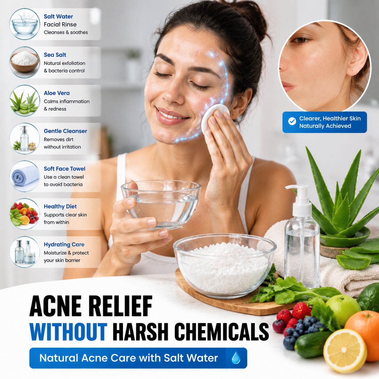 Salt Water for Acne - 3