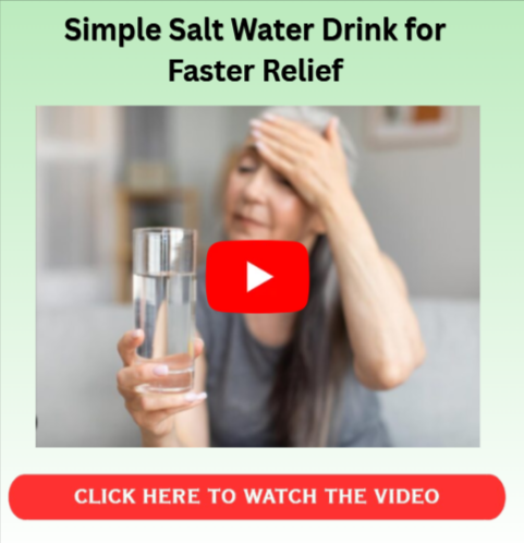 Salt Water for Headache Relief - Faster Relief