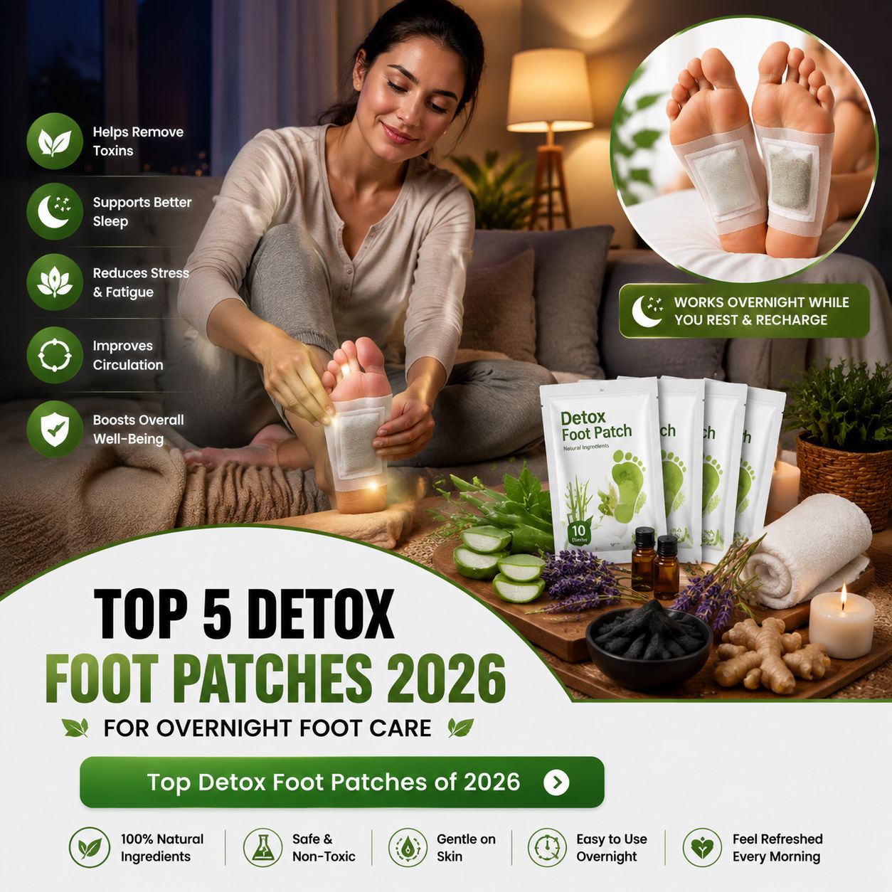 Top 5 Detox Foot Patches 2026 - 1