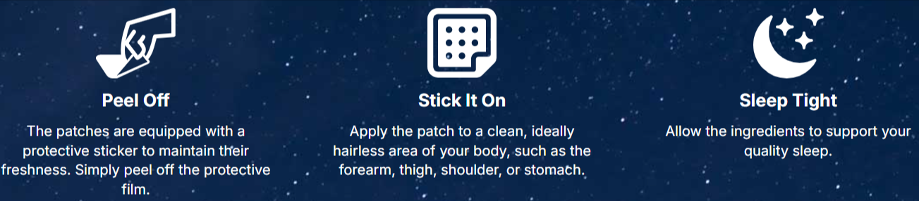 Wellamoon Sleep Patches Uses