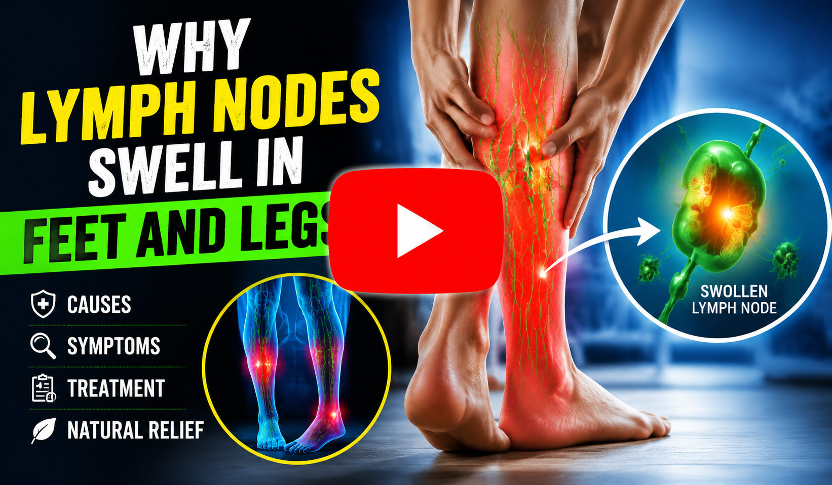 Why Lymph Nodes Swell in Feet and Legs