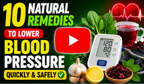 10 Natural Remedies to Lower Blood Pressure Quickly & Safely
