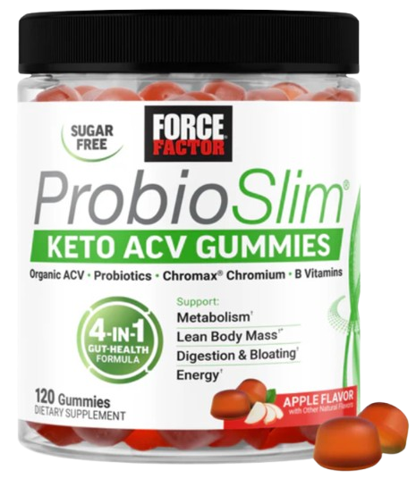 Force Factor ProbioSlim Keto ACV Gummies Reviews