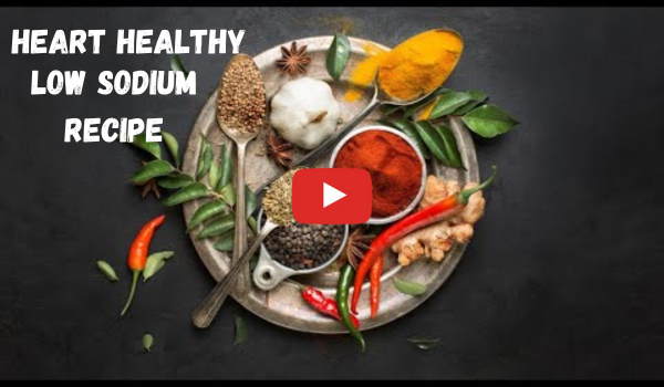 Heart Healthy Low Salt Recipe