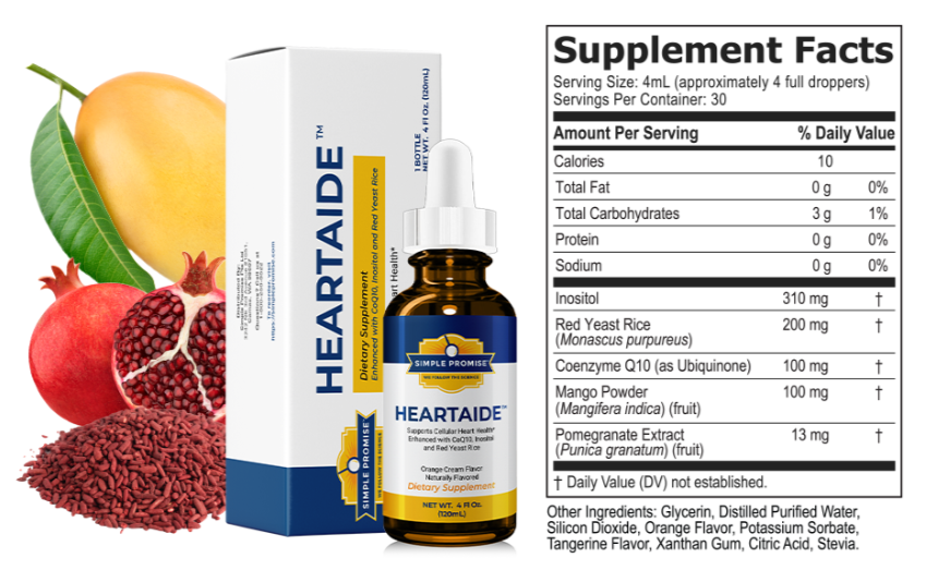 HeartAide Supplement Facts