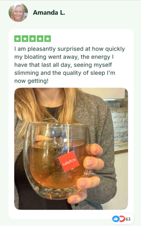 Lulutox Detox Tea Customer Reviews