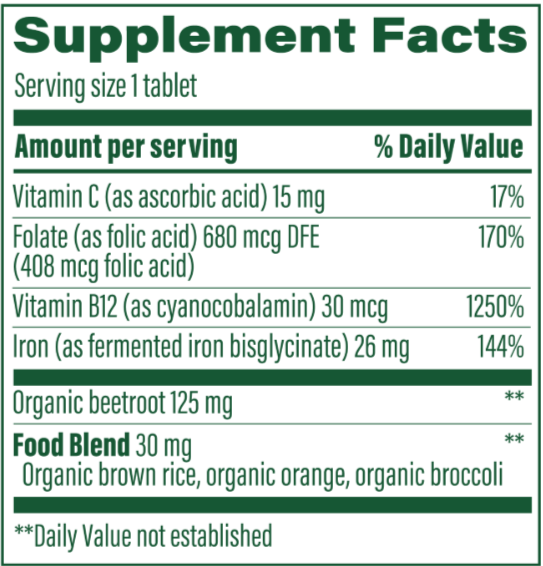 MegaFood Blood Builder Reviews