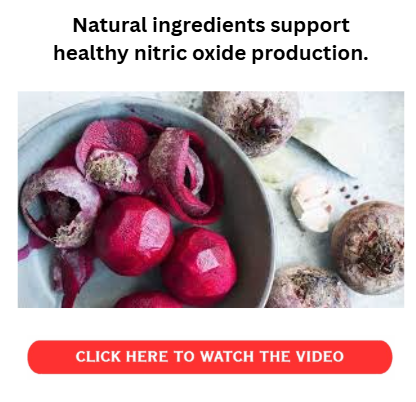 Natural ingredients support healthy nitric oxide production.