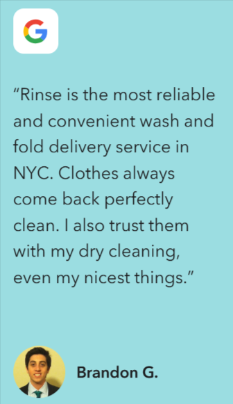 Rinse Laundry Service Customer Reviews