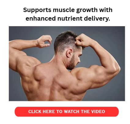 Supports muscle growth with enhanced nutrient delivery.