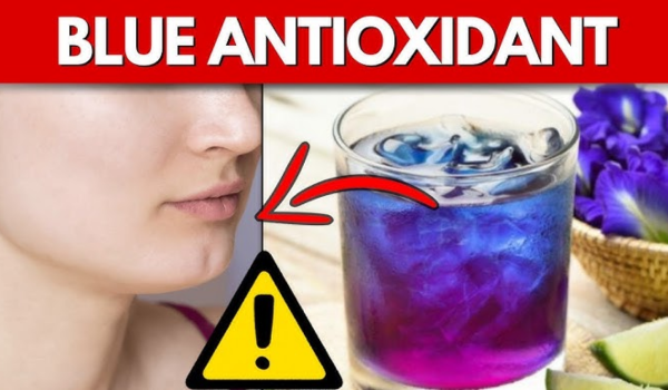 blue antioxidant method for skin