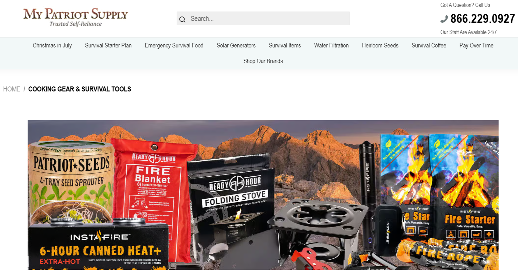 Cooking-Gear-Survivot Supply My Patriot Supply