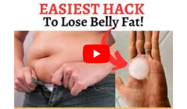 Flat Tummy in 5 Minutes Ice Trick