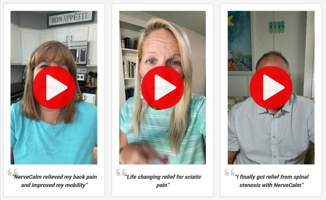 Nerve Calm Customer reviews Video