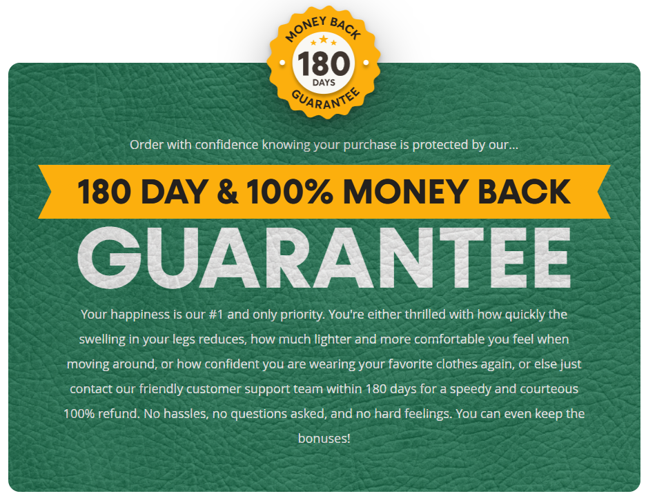 Lymph Savior Money Back Guarantee