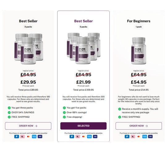 Pure_Slim_X_Price