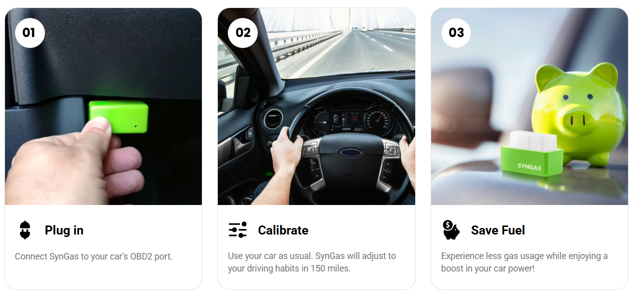 SynGas OBD Fuel Saver Benefits