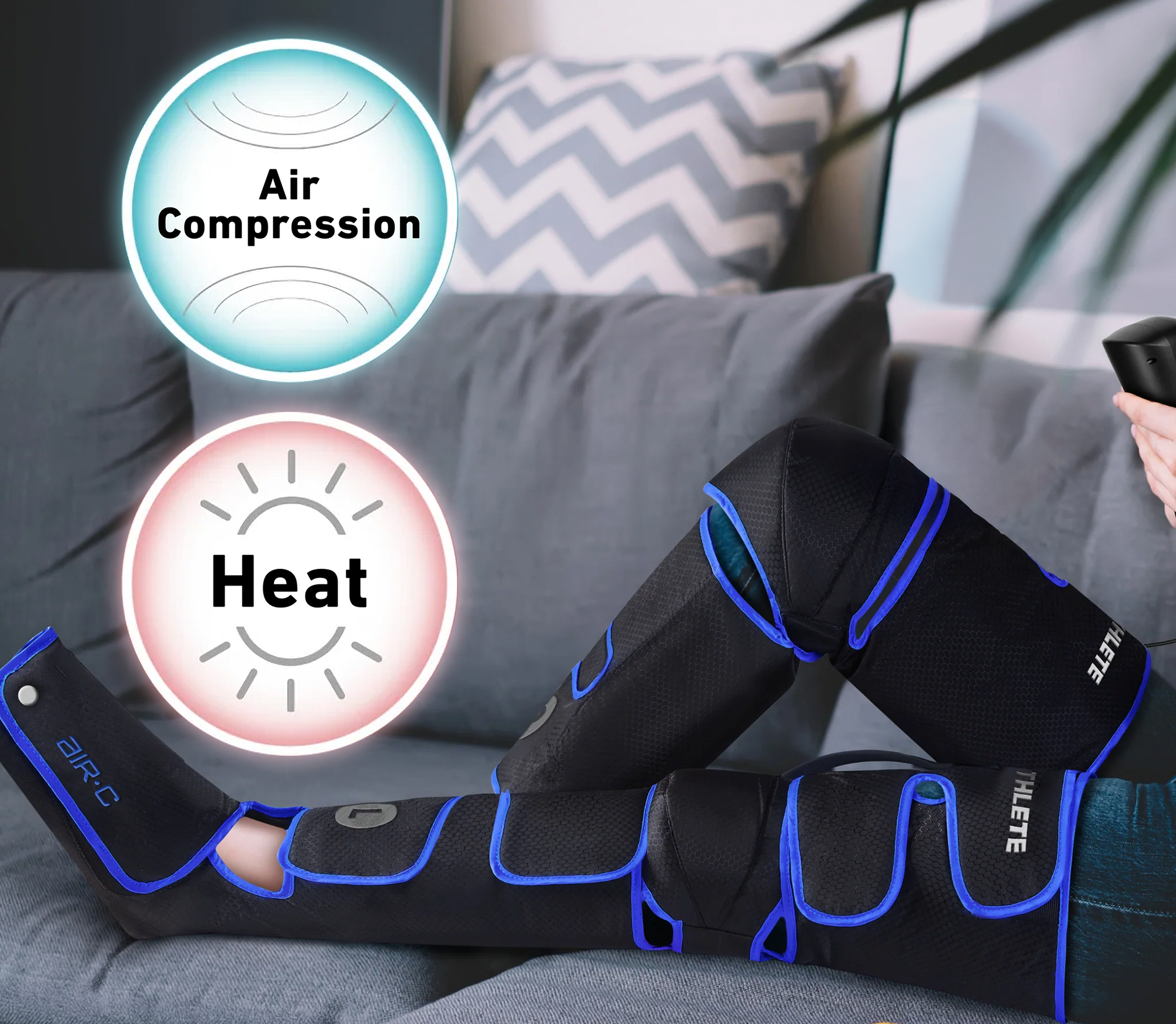 Air C Pro Leg Massager features