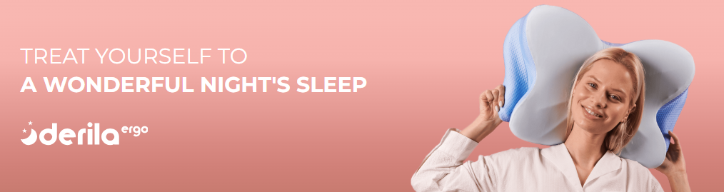 Derila ERGO Memory Foam Pillow Label