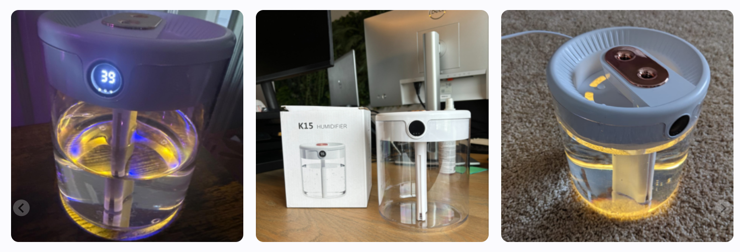 DreamZy Humidifier Customer Reviews