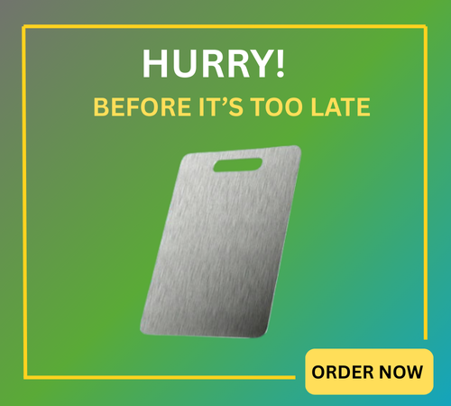 The KatuChef Titanium Cutting Board Order Now