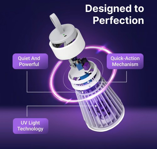 MosqiShock Zapper Features