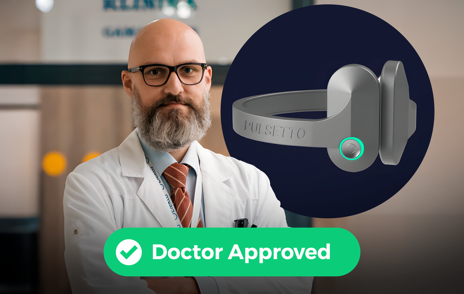 Pulsetto Vagus Nerve Stimulator Doctor