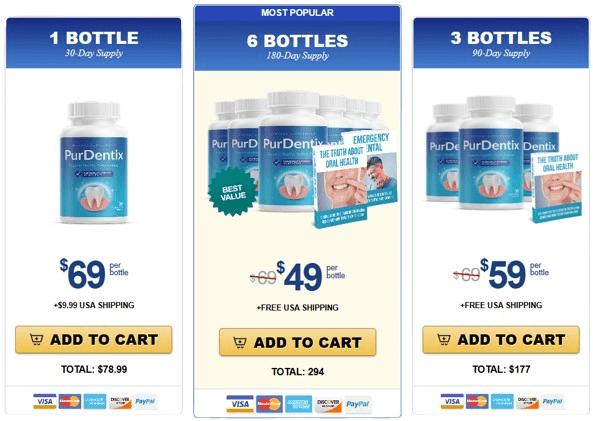 PurDentix Pricing