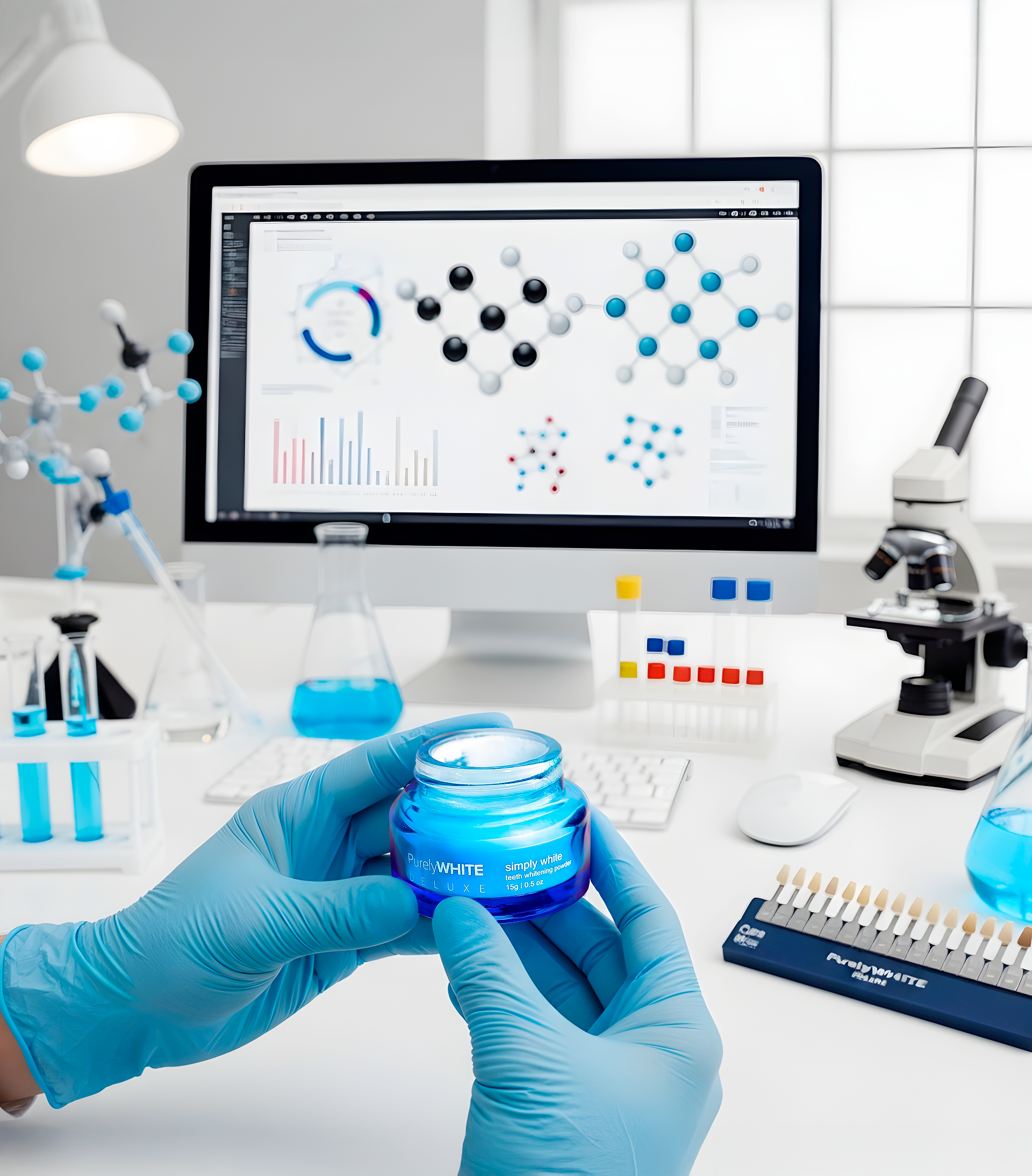 PurelyWHITE DELUXE Teeth Whitening Kit safety