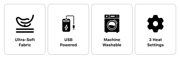 Vital Heating Blanket Features