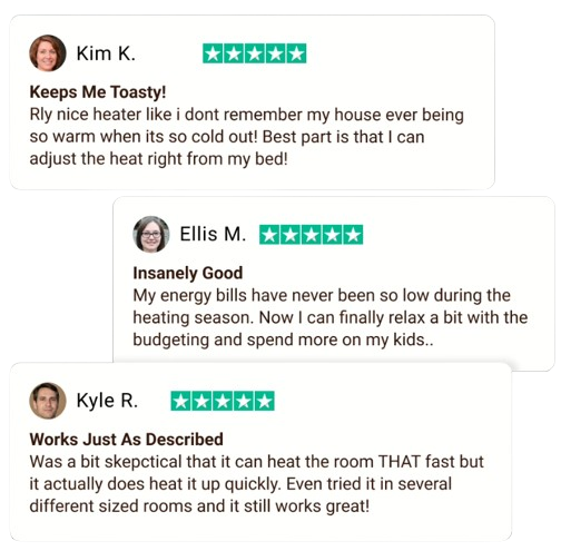 WellHeater Custoemr Reviews