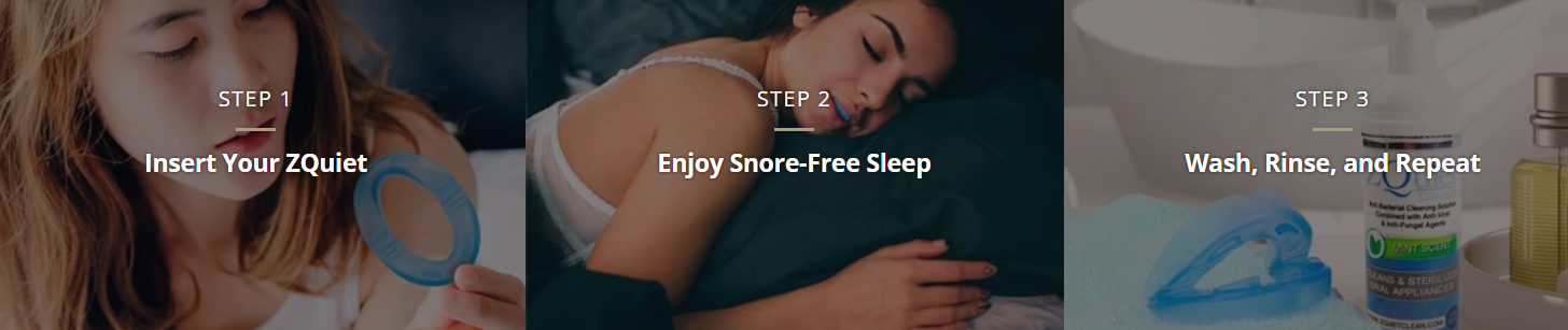 ZQuiet Mouthpiece Uses