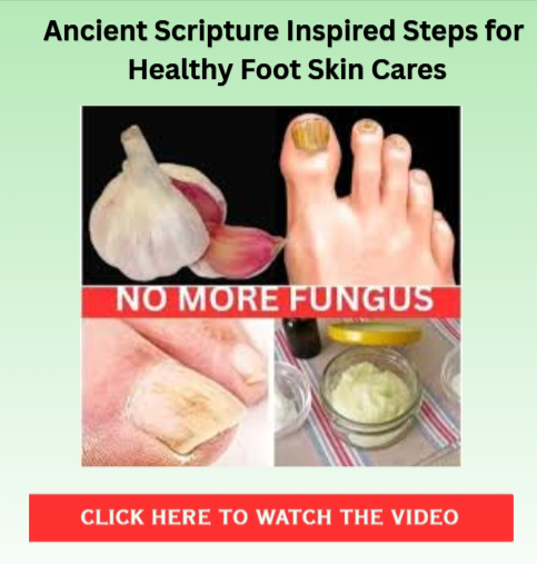 Biblical Cure for Foot Fungus - Health
