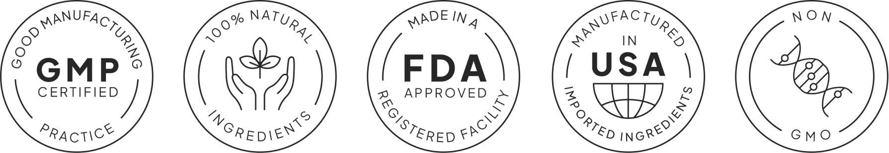 Herpesyl certifications