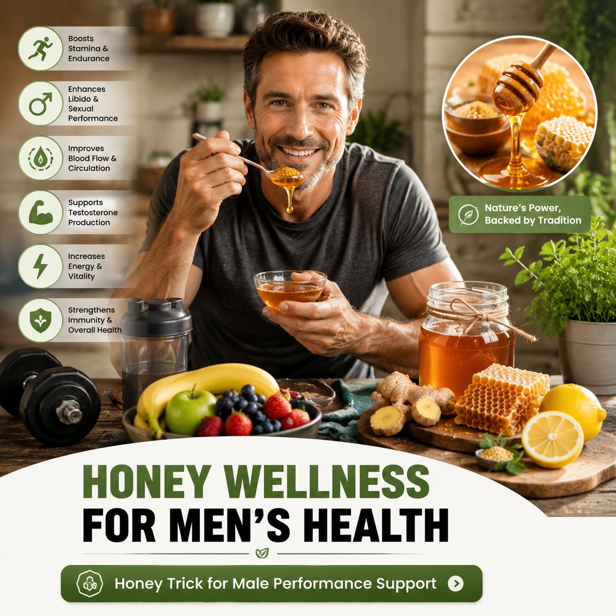 Honey Trick for Erectile Dysfunction - 1