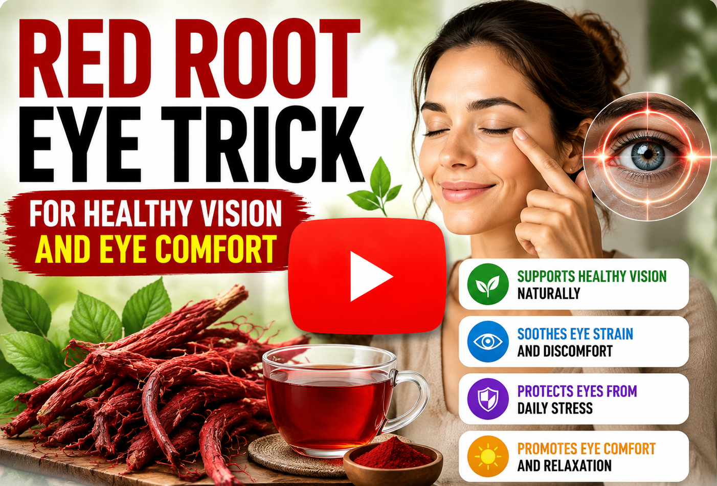 Red Root Eye Trick