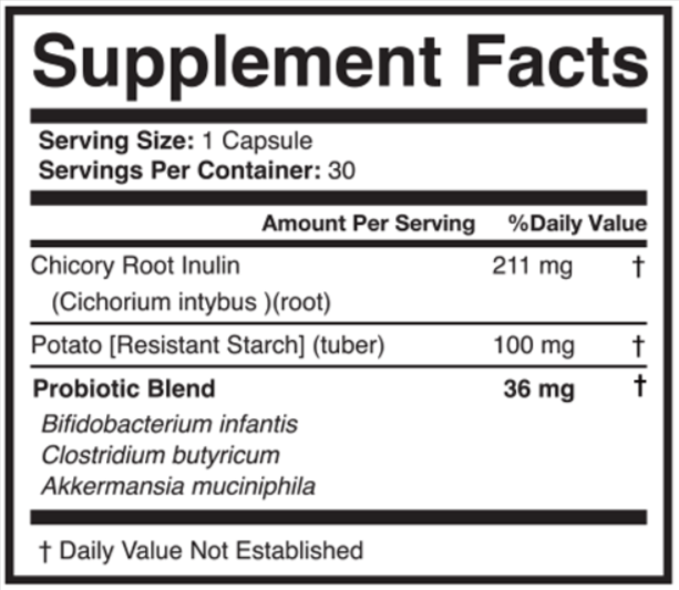 Trimara Supplement Fact