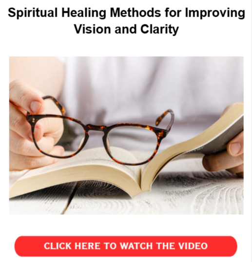 Biblical Cure for Vision Problems - Improving Vision