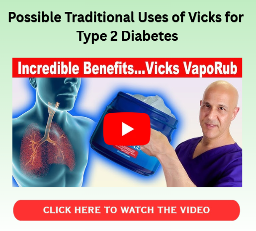 Vicks VapoRub for Type 2 Diabetes - Comfort Care