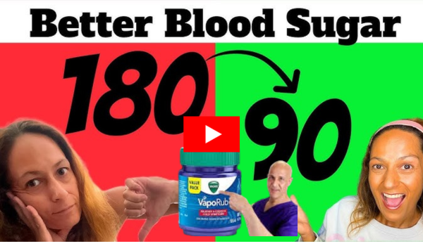 vicks vapor rub for blood sugar