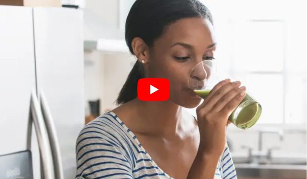 Chlorophyll Water for Skin Glow