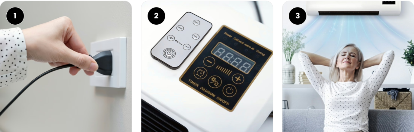 EpiCooler Portable AC How to use