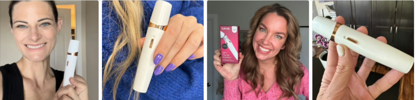 Epibella Facial Epilator Customers